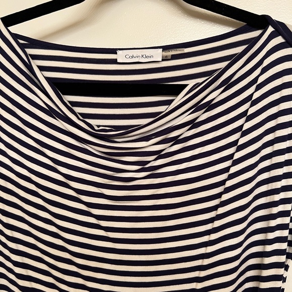 NWT Calvin Klein Stripes Dress - Picture 3 of 5